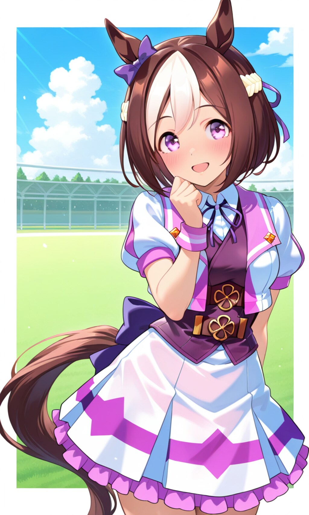 PixAIでスペちゃん🐴❤️