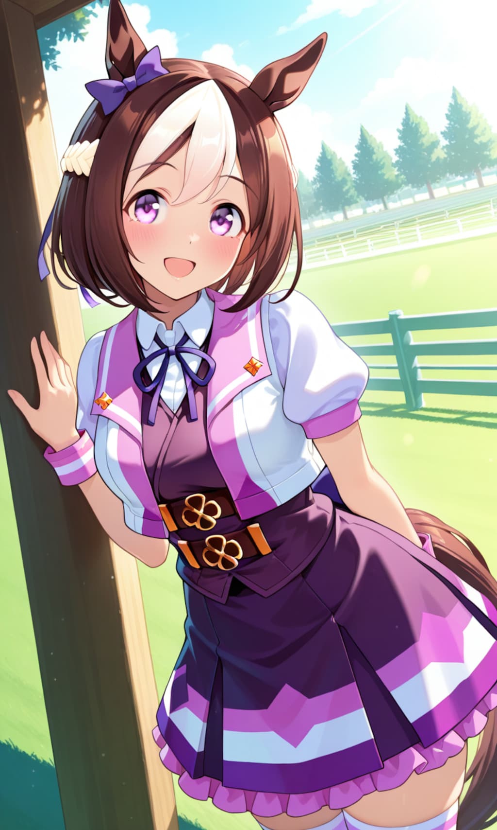 PixAIでスペちゃん🐴❤️