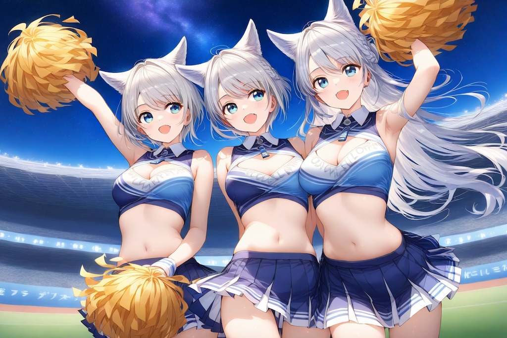 笑顔、シンクロ中！