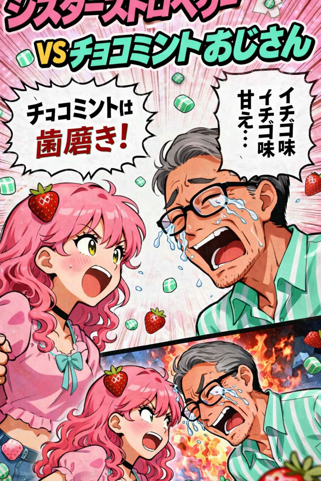 シスターストロベリー⇔チョコミントおじさん