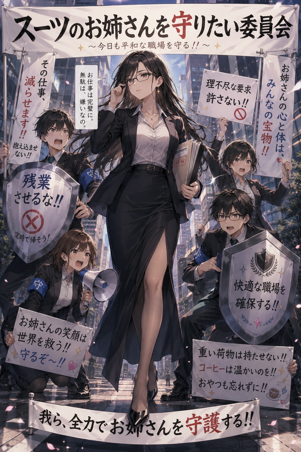 我々は全力でお姉さんを保護する