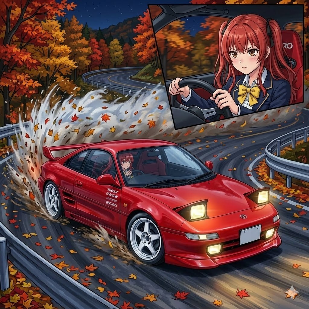 焔崎千尋 MR2 SW20 | の人気AIイラスト・グラビア