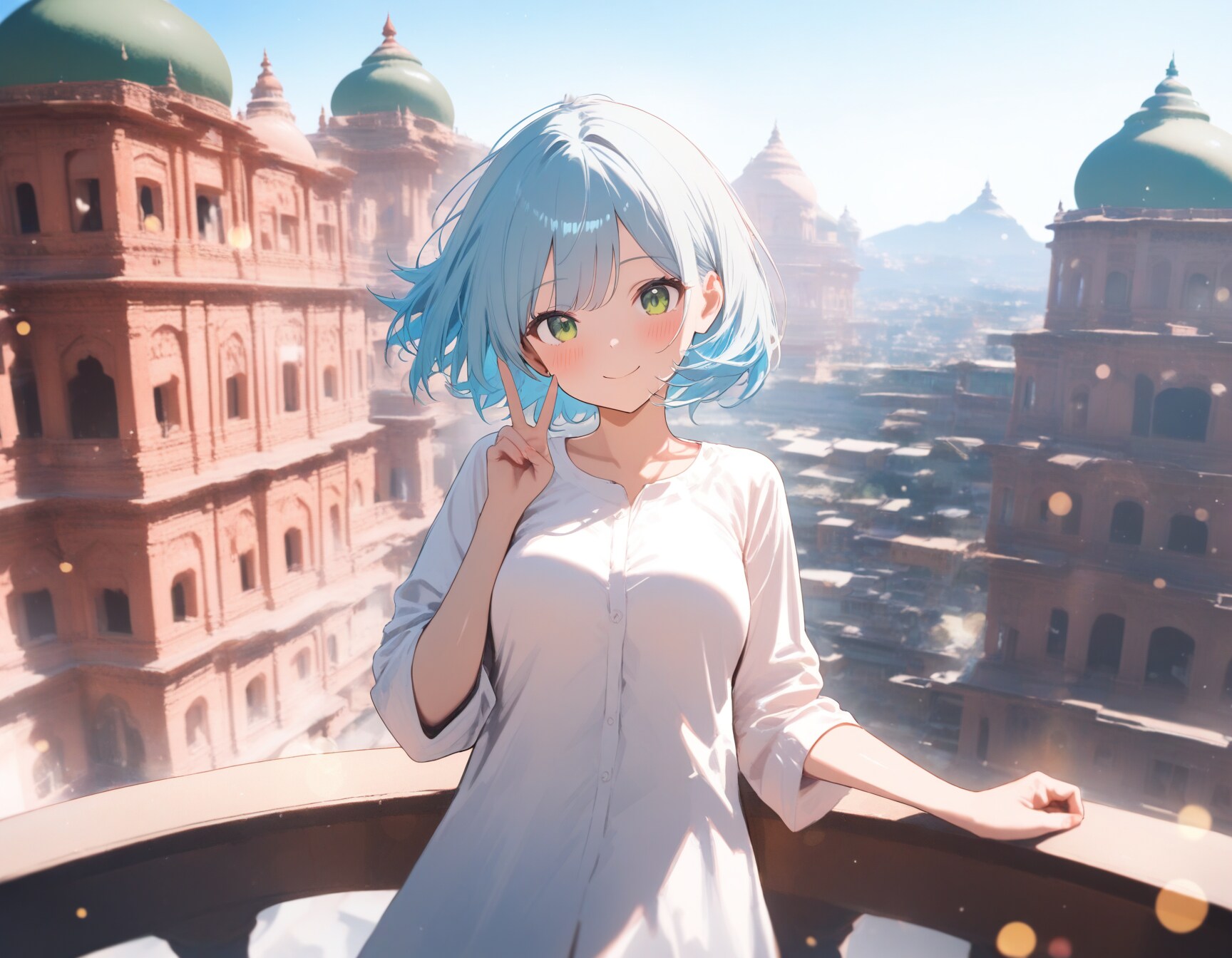 A子海外旅行#5 クトゥブ・ミナール