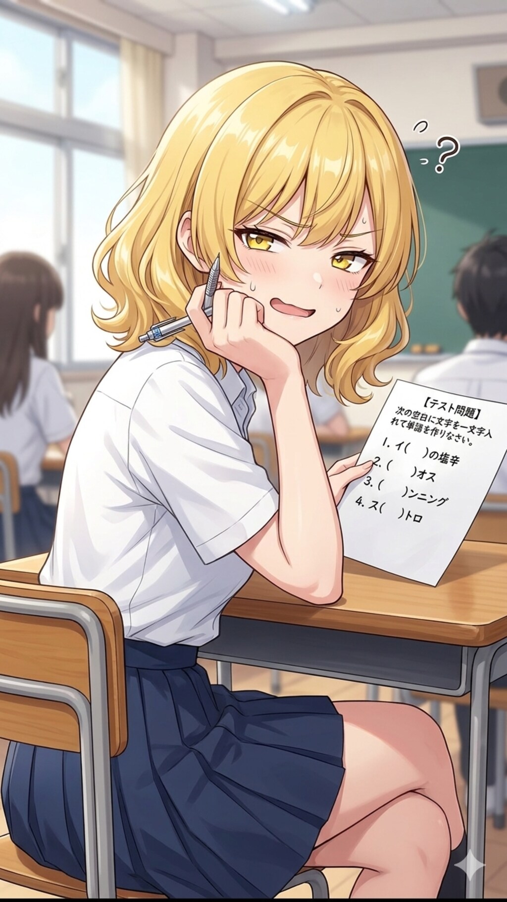 "カ"を求めるテスト