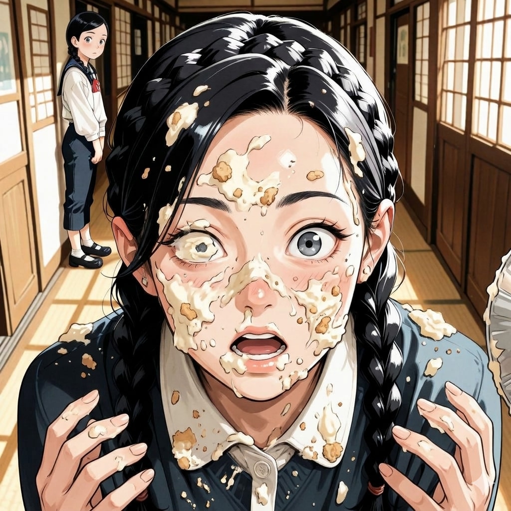 おはようのパイ投げ
