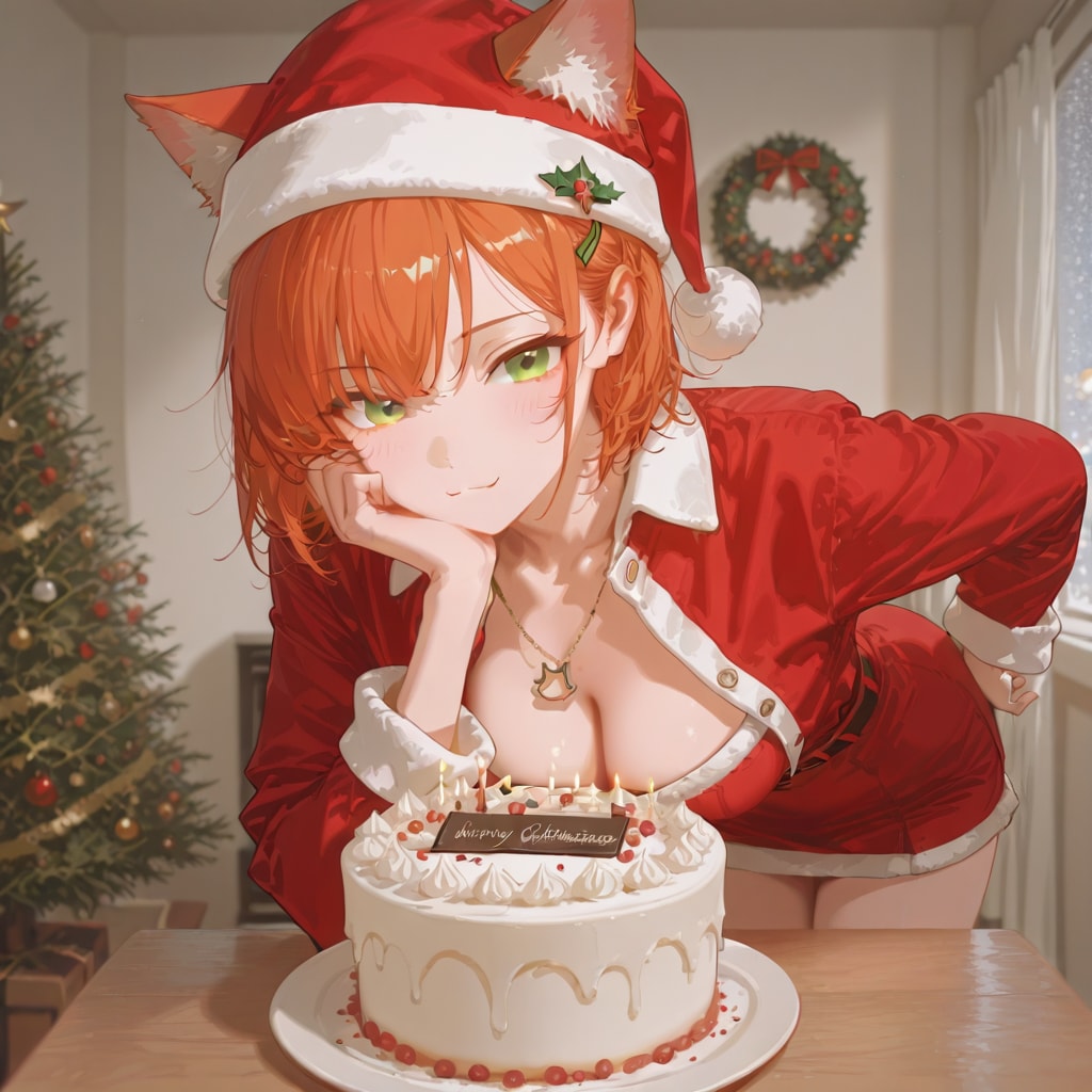 猫と過ごすクリスマス【其ノ四】 | の人気AIイラスト・グラビア