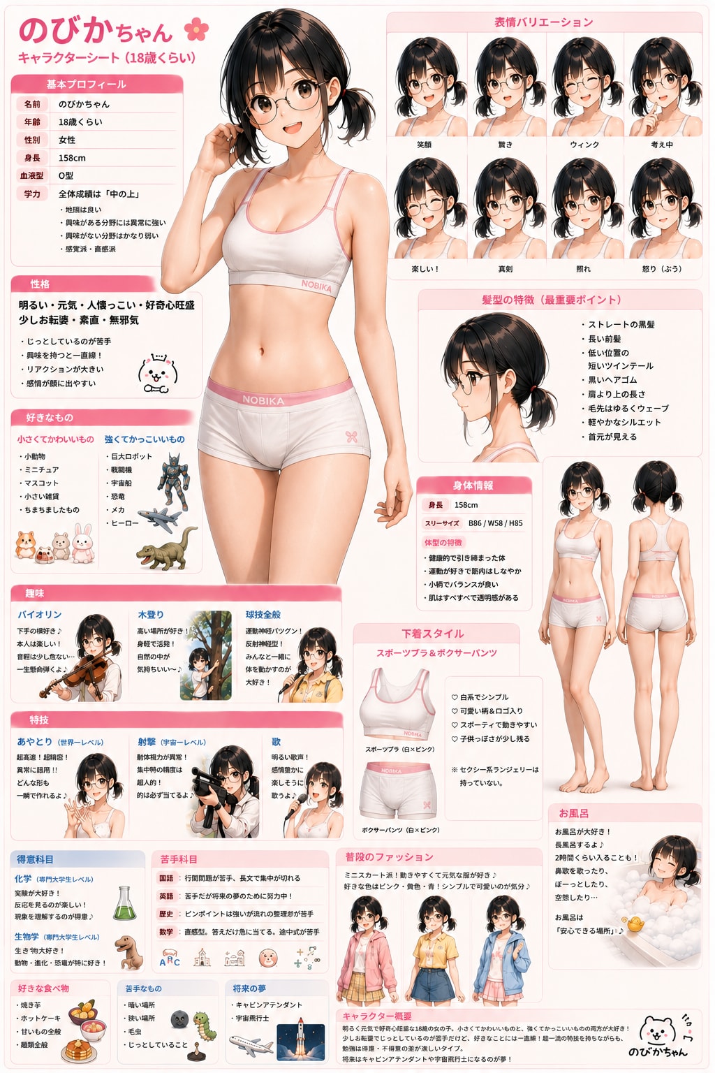 キャラクターシート(R15)まとめ