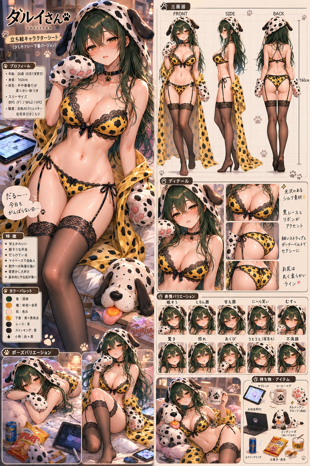 キャラクターシート(R15)まとめ