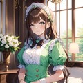 メイドさんとチョコ 3枚目