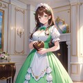 メイドさんとチョコ 2枚目
