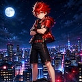 夜の町を見上げれば 10枚目