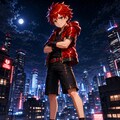 夜の町を見上げれば 6枚目