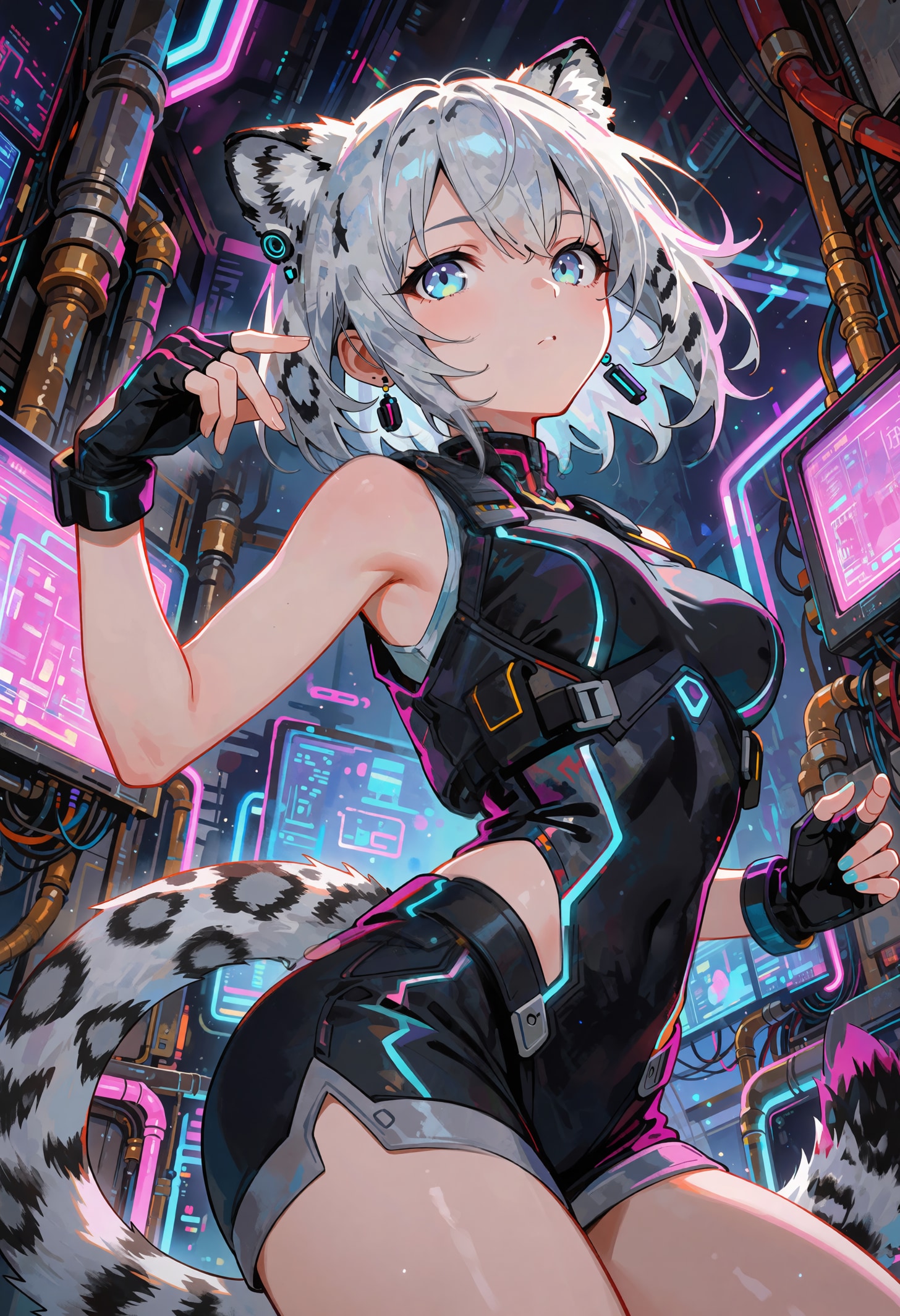 ネオン・ハンター | の人気AIイラスト・グラビア