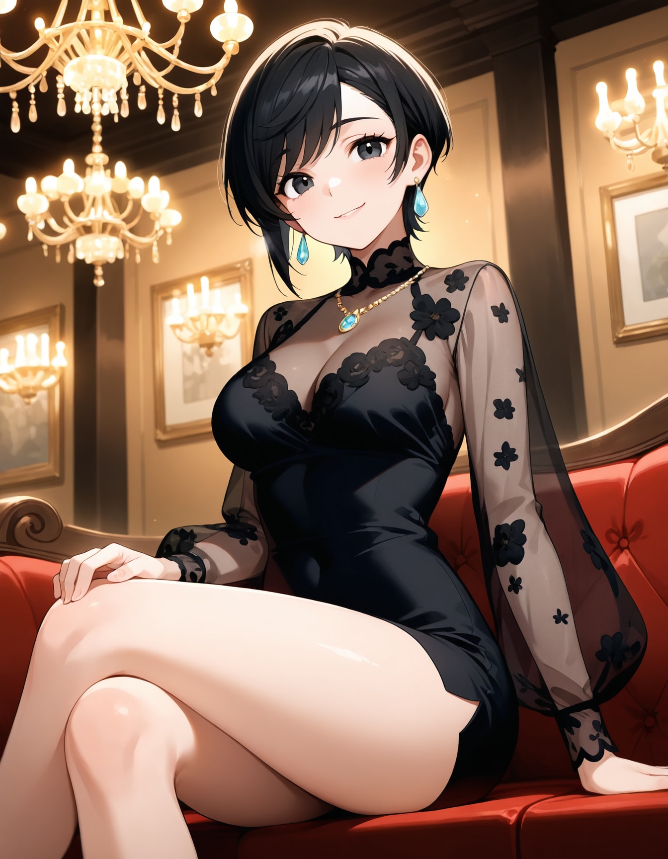 バイト中の藍音ちゃん | の人気AIイラスト・グラビア