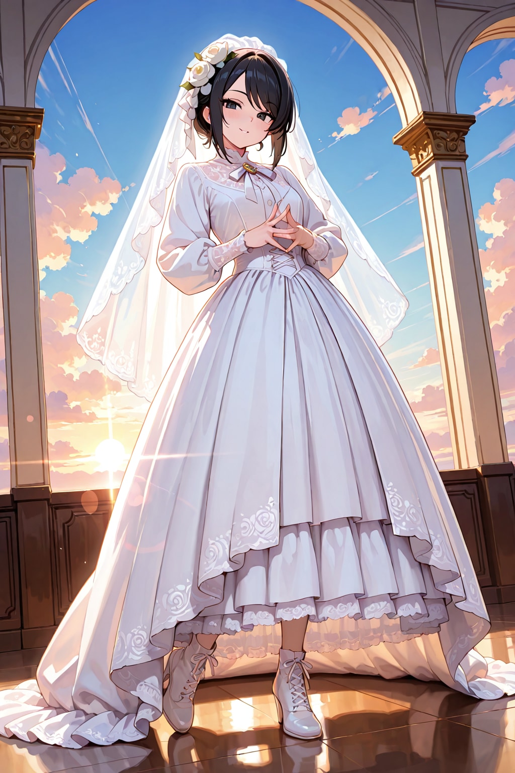 Aine-chan wedding dress