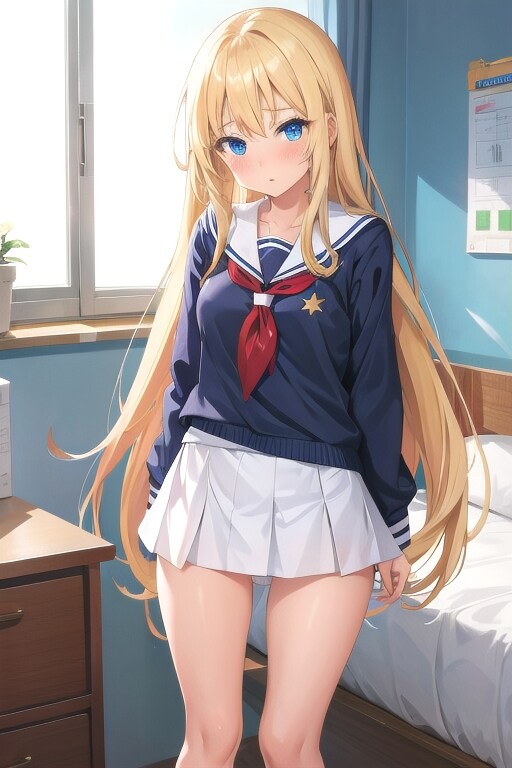 金髪碧眼少女2