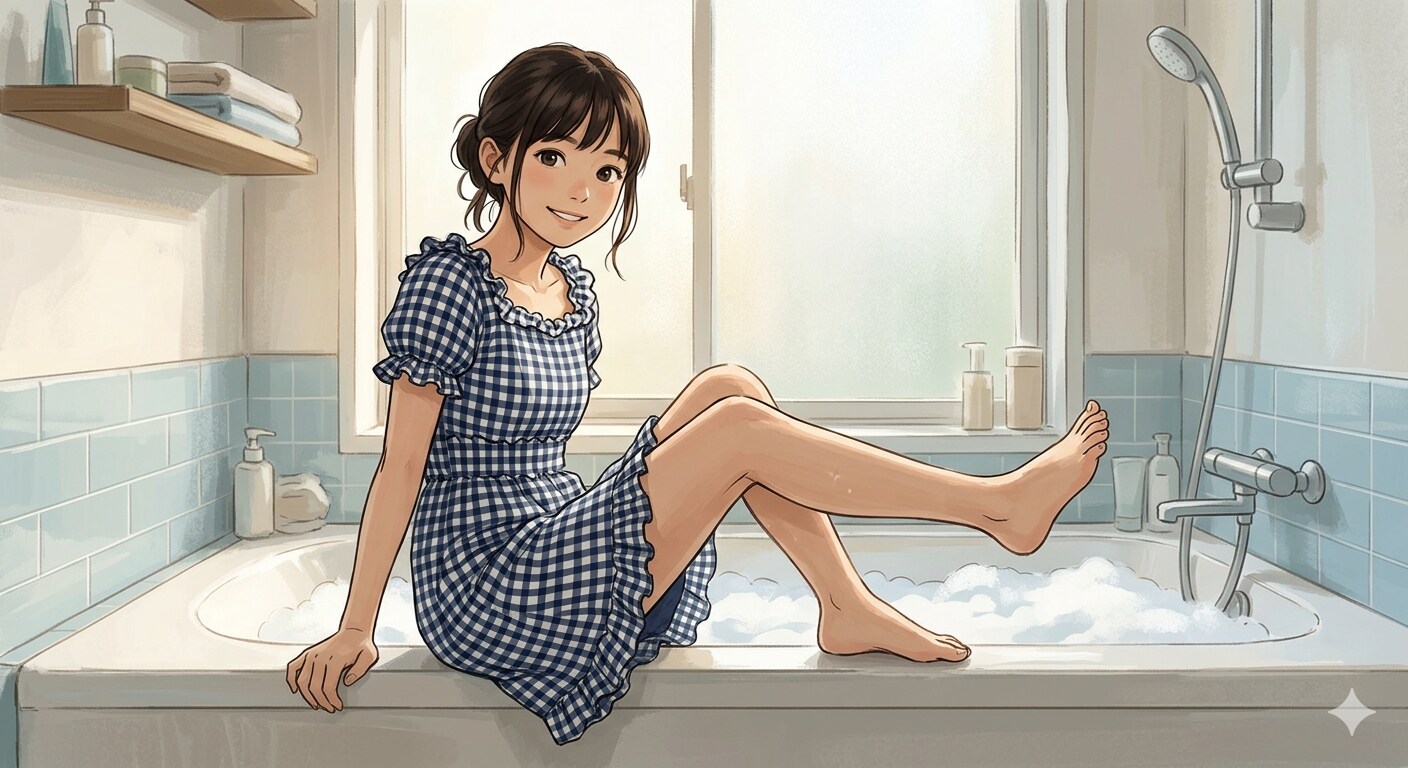 Gemini生成チキンレース-ジュニアアイドルを添えて | の人気AIイラスト・グラビア
