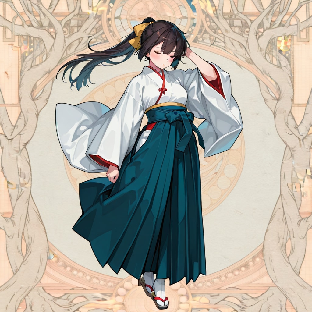 大正はなぜか袴のイメージ | の人気AIイラスト・グラビア