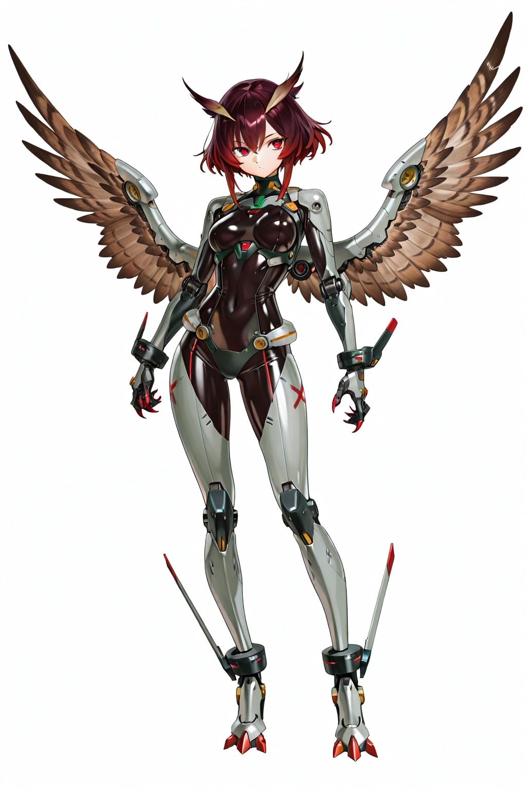 鳥型　メカ娘2