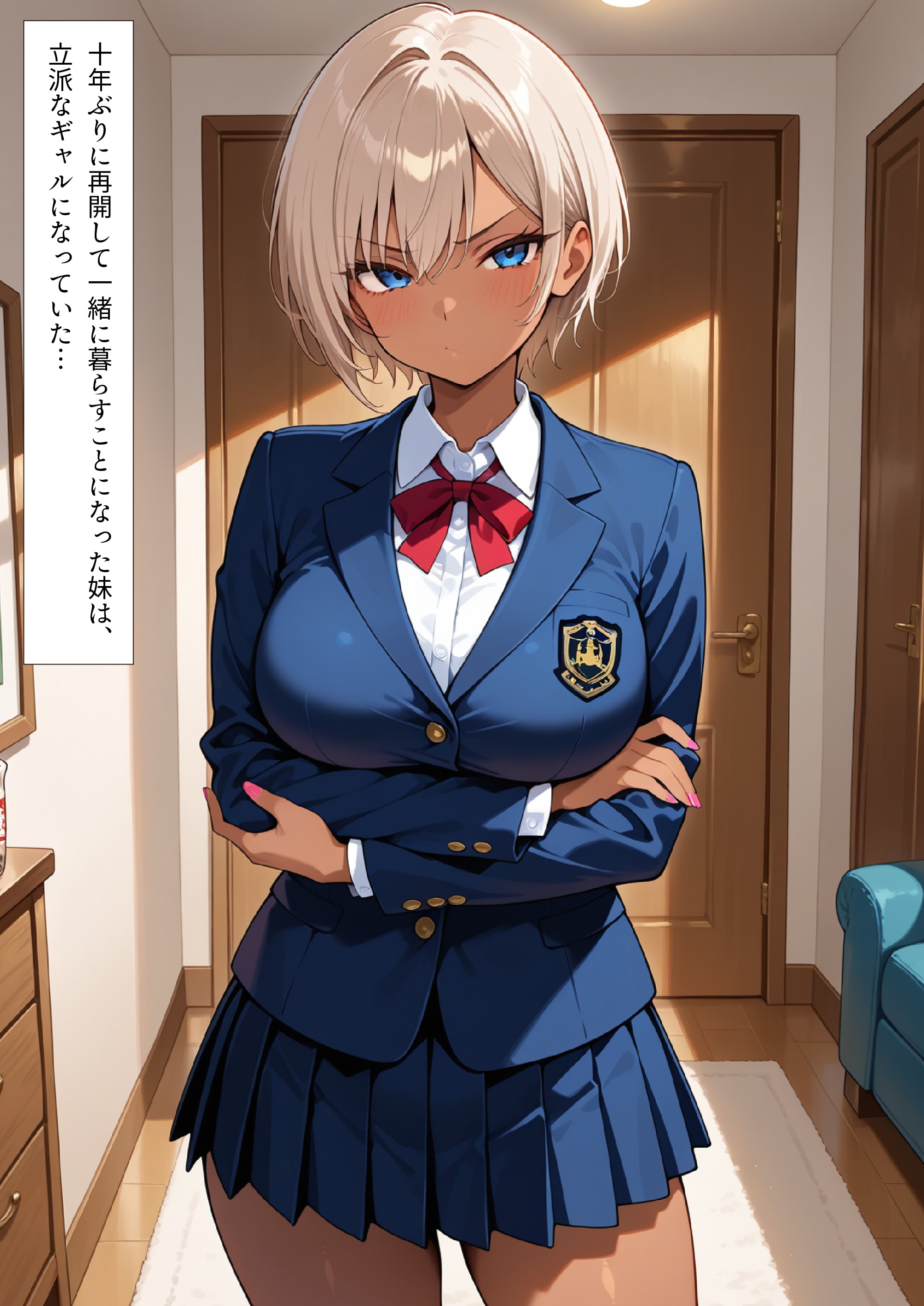 💮検討中💮オタクの俺に中出しさせまくる巨乳ツンギャル妹