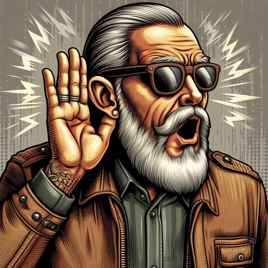 回答：「〇〇〇悪いが、〇〇なんでな。」ミミが悪いが、トシなんでな。