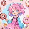 ドーナッツとメルヘンなうちの子♥（12枚） 3枚目