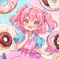ドーナッツとメルヘンなうちの子♥（12枚） 5枚目