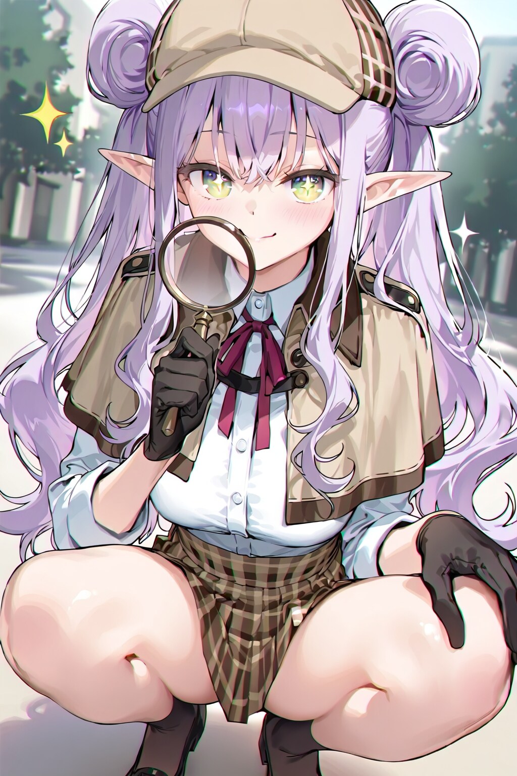 エルフなLILACちゃん。※別衣装ver | の人気AIイラスト・グラビア