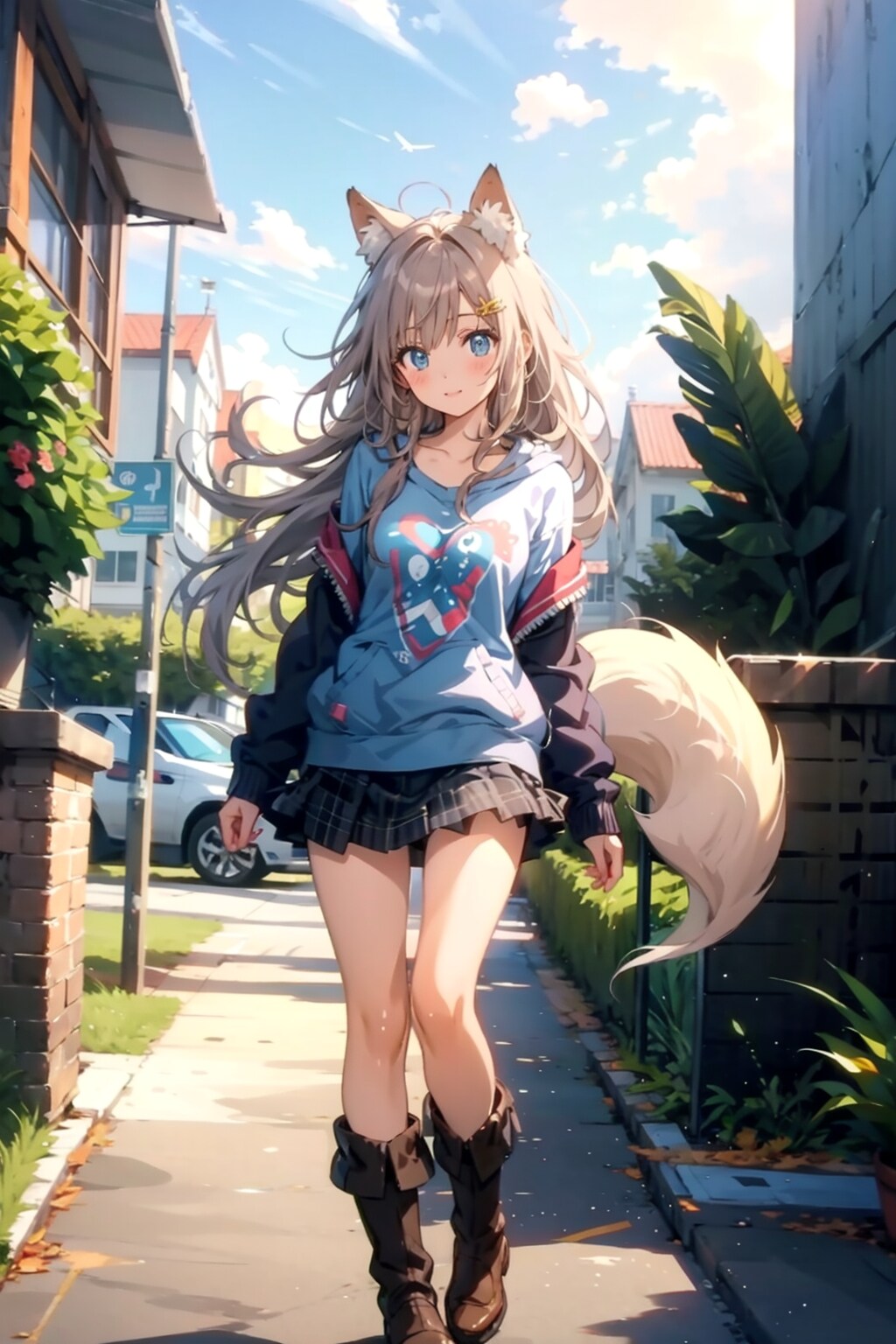 今日の狐耳娘 | の人気AIイラスト・グラビア