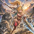 狼族の王女リース 2枚目