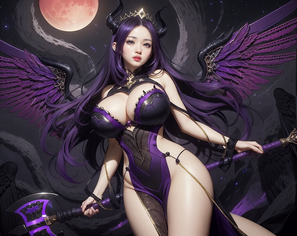 🌙(実写風)紅き月の魔人🌙