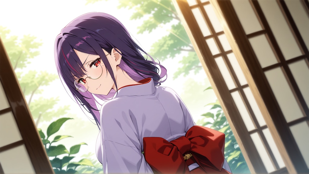 うちの子見返り美人