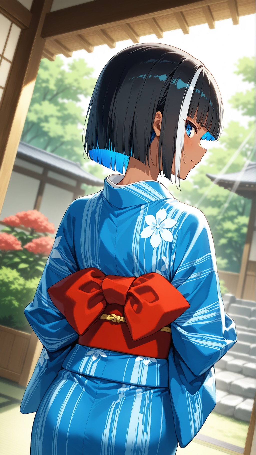 うちの子見返り美人