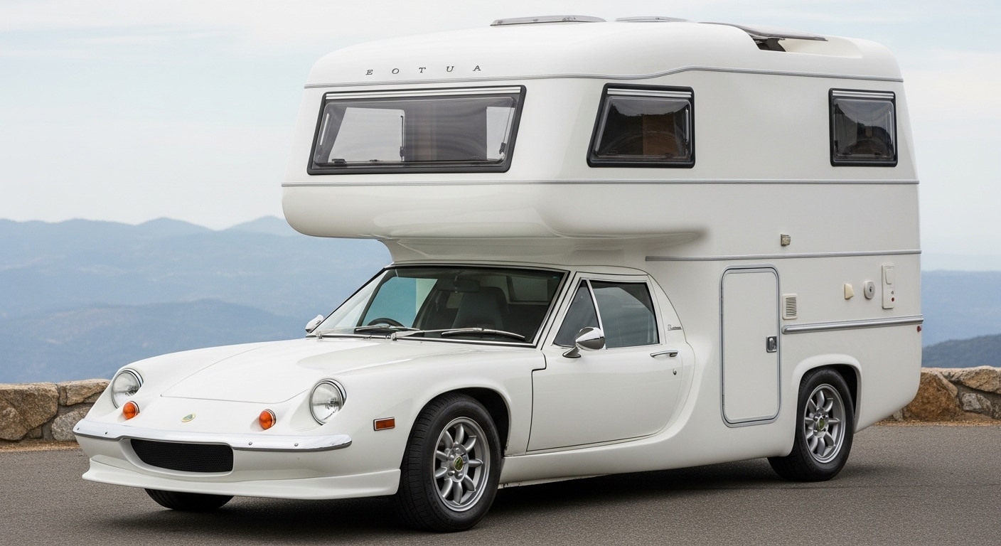 ロータスヨーロッパキャンピングカー | の人気AIイラスト・グラビア