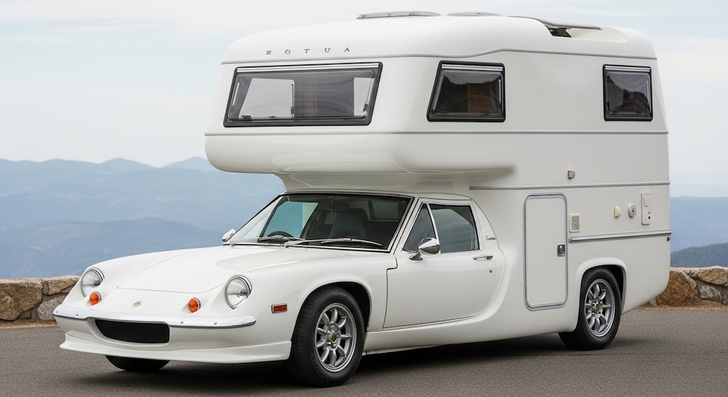 ロータスヨーロッパキャンピングカー