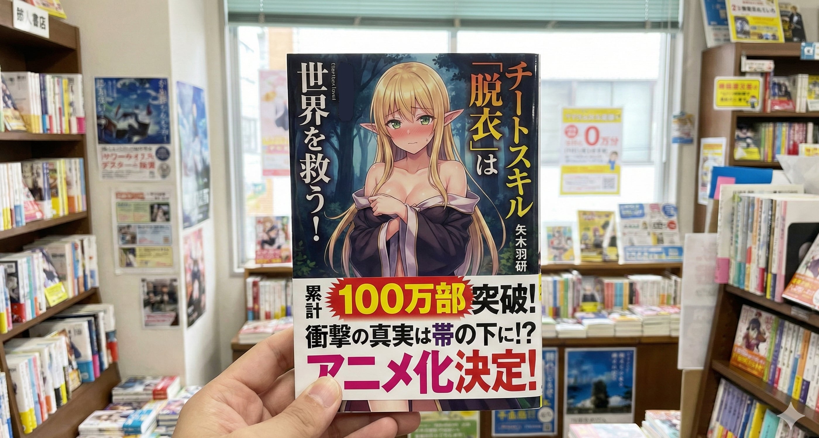 脱衣チートは世界を救う？！