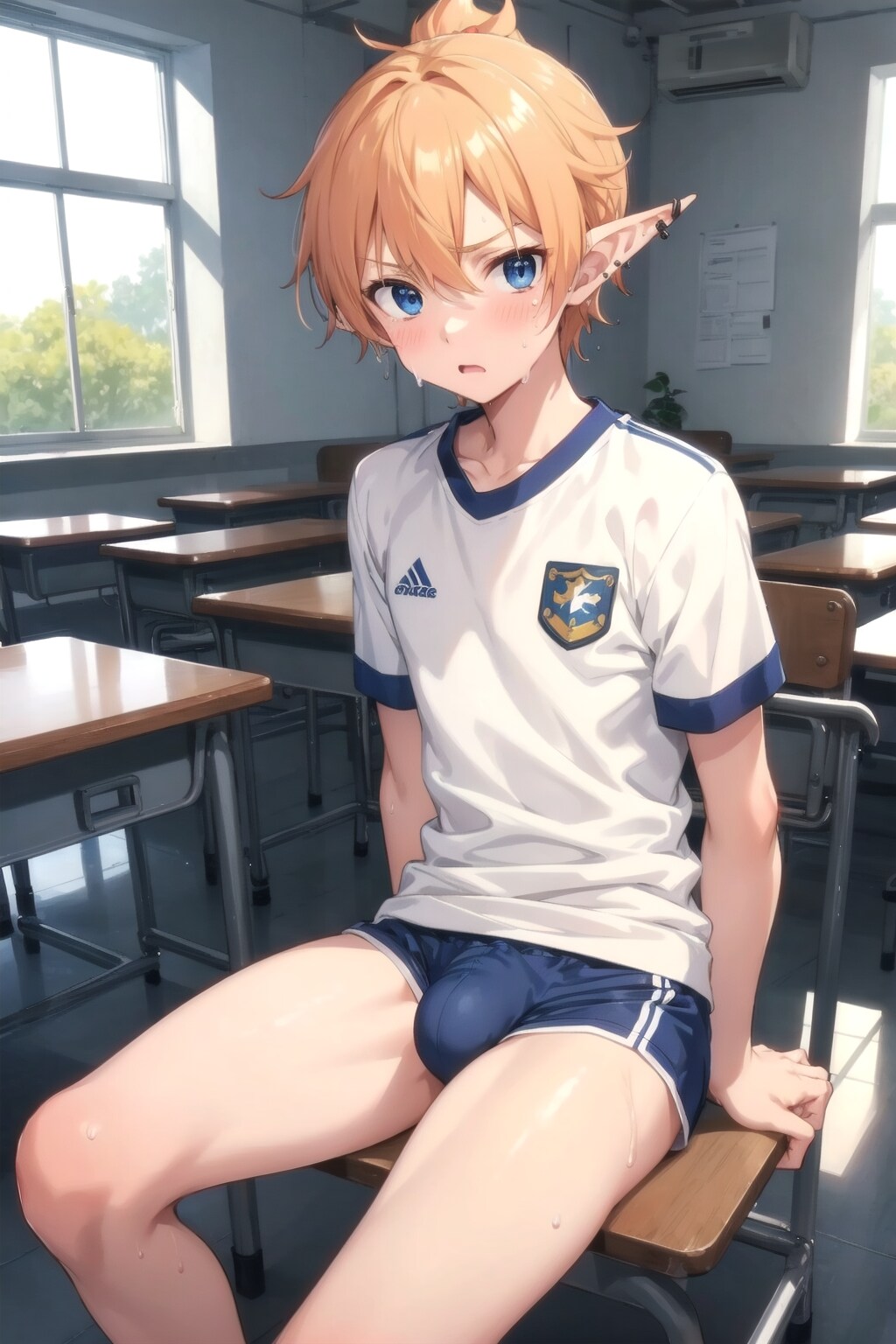 体操着エルフくん