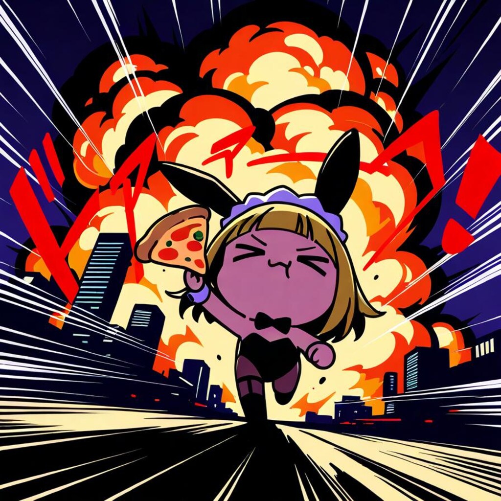 おピッツァバニーメイドちゃん🍕👯‍♀️💥💥💥