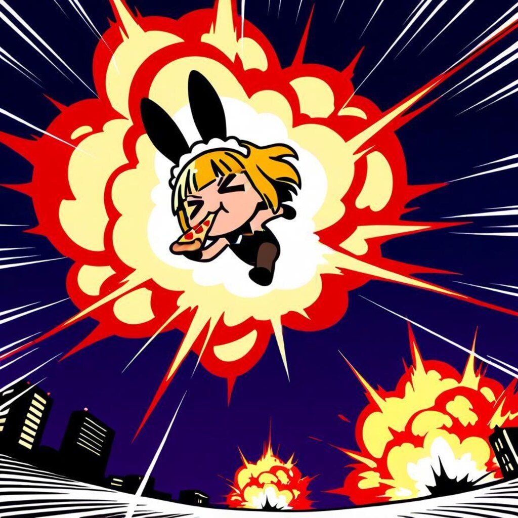 おピッツァバニーメイドちゃん🍕👯‍♀️💥💥💥