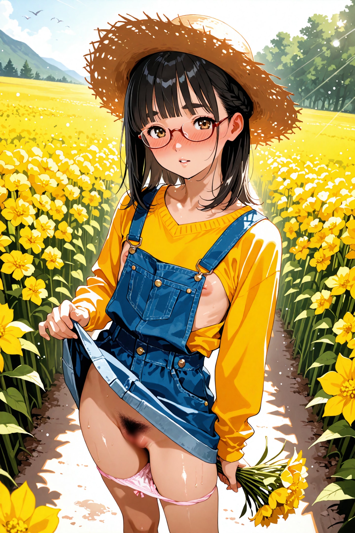 メガネ695