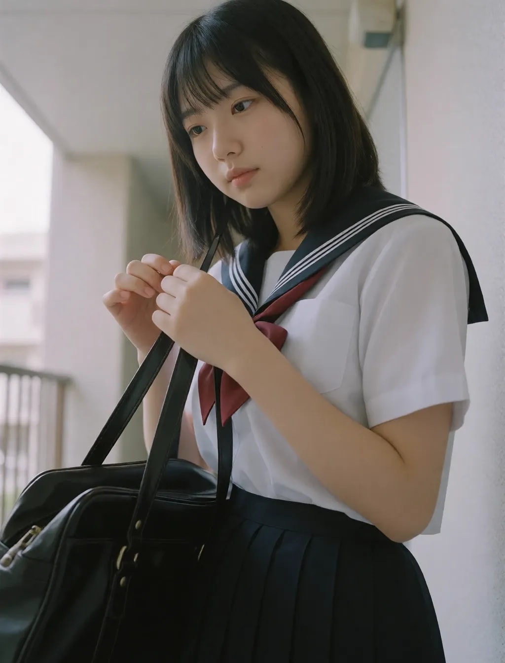 今朝の制服