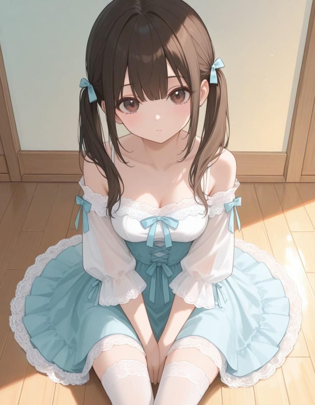 ツインテールの子