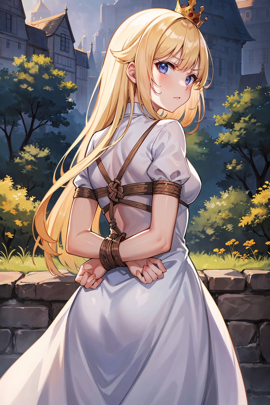 [リクエスト・Request]縛られた王女様(差分)