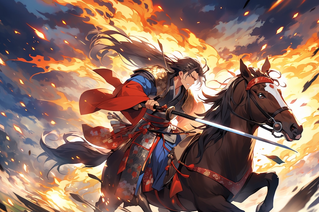 炎を駆ける暁影と共に