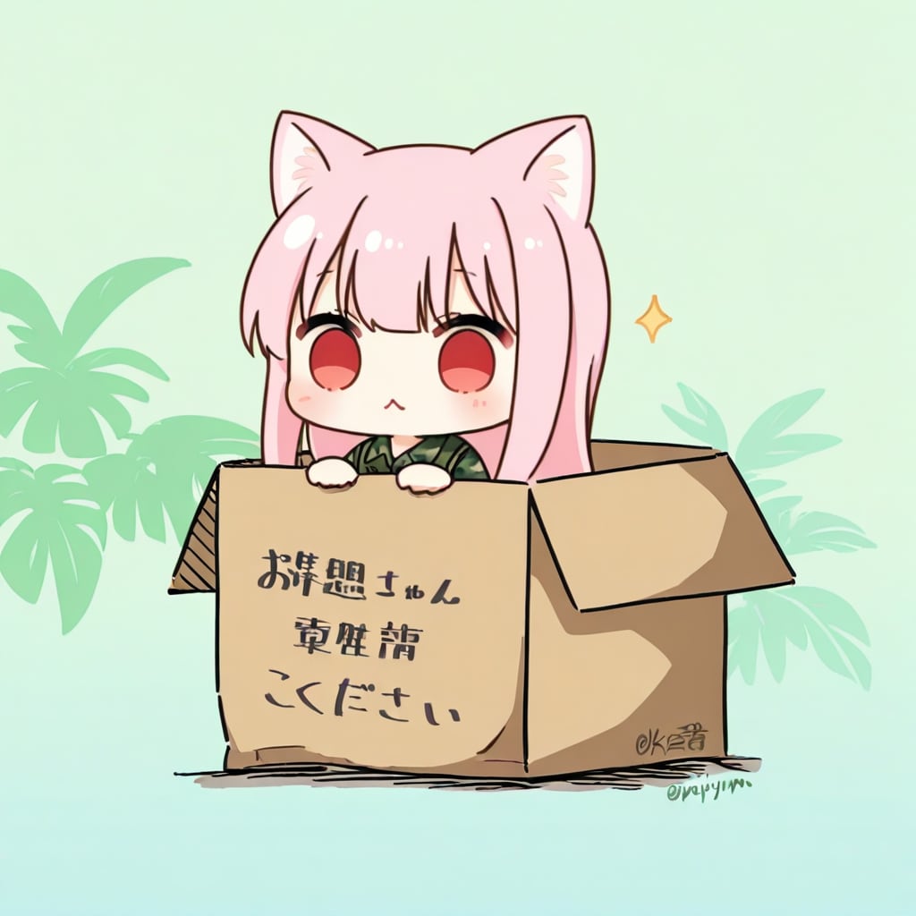 ひょっこり(潜入風)