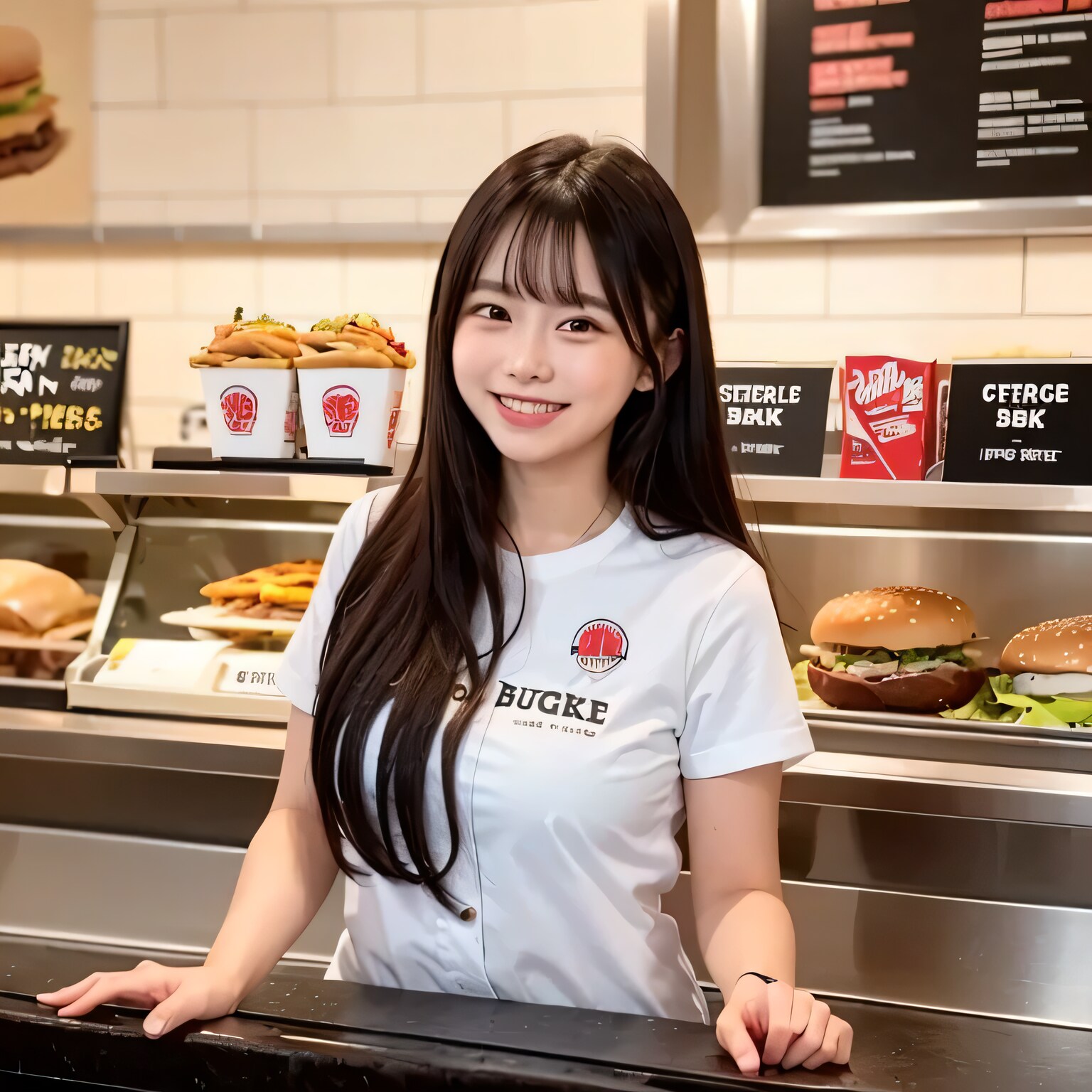 黒髪ロングでクルーの美女５３ | の人気AIイラスト・グラビア