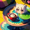 ちび魔女お茶会 7枚目
