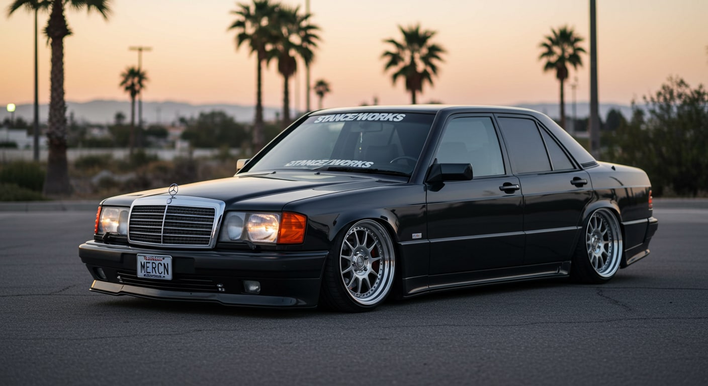 メルセデスベンツセダンスタンスカー | の人気AIイラスト・グラビア