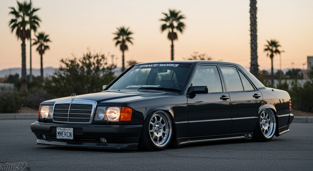 メルセデスベンツセダンスタンスカー