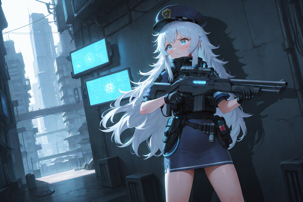 警官といえばポリですよん